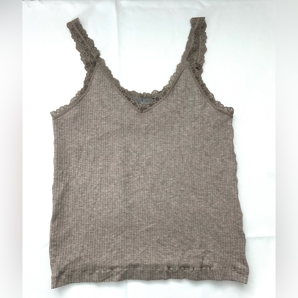 Millstrand Co. Sylvie Camisole Tank Top Women’s Viscose Blend Beige Size Medium - Picture 1 of 6